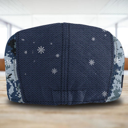 Custom U.S. Navy Jeff Cap –  Digital Camo Badge