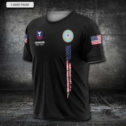 U.S Coast Guard – T-shirt – PROUD TO BE A VETERAN