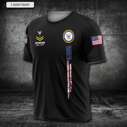 U.S Navy – T-shirt – PROUD TO BE A VETERAN