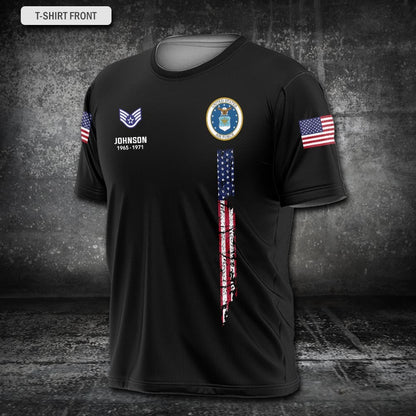 U.S Air Force – T-shirt – PROUD TO BE A VETERAN