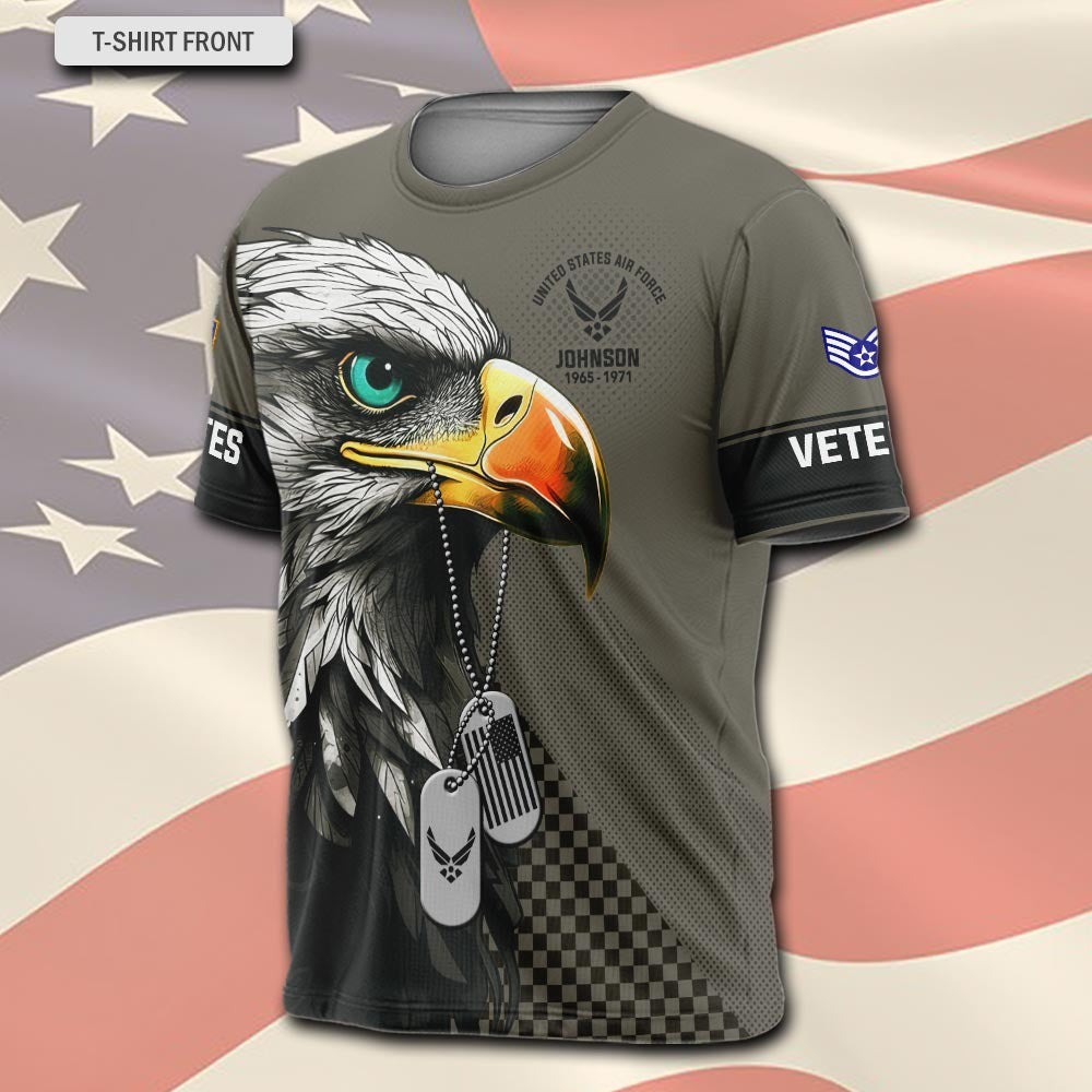 U.S Air Force – T-shirt – I WOULD PUT THE UNIFORM BACK ON IF AMERICA NEEDED ME