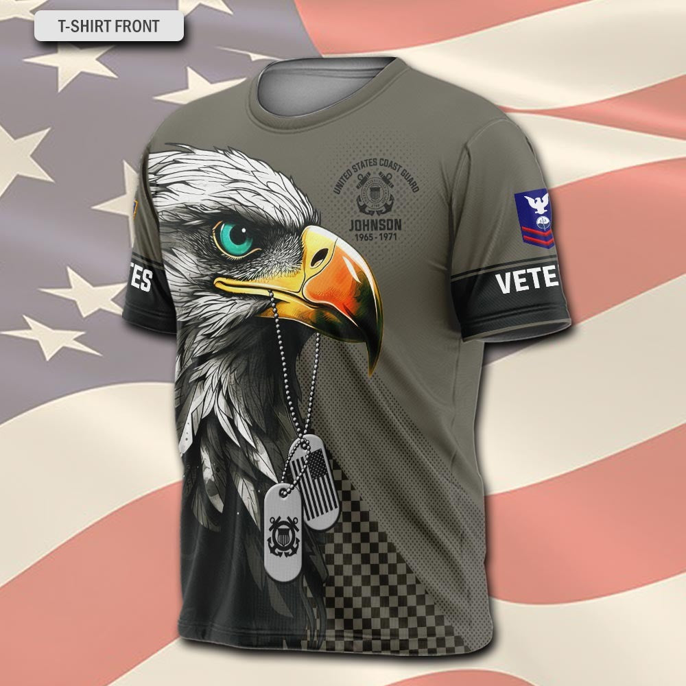 U.S Coast Guard – T-shirt – I WOULD PUT THE UNIFORM BACK ON IF AMERICA NEEDED ME