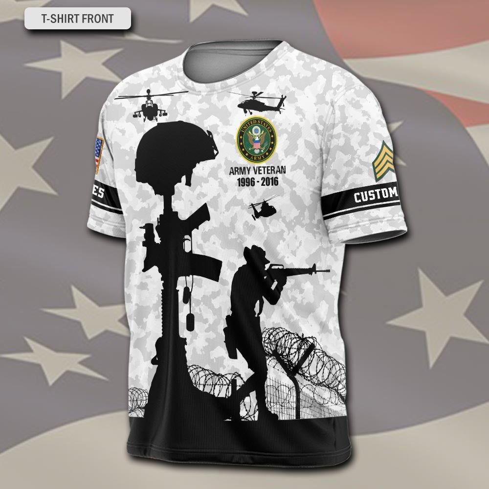 U.S Army – T-shirt – I SERVED MY COUNTRY.WHAT DID YOU DO?