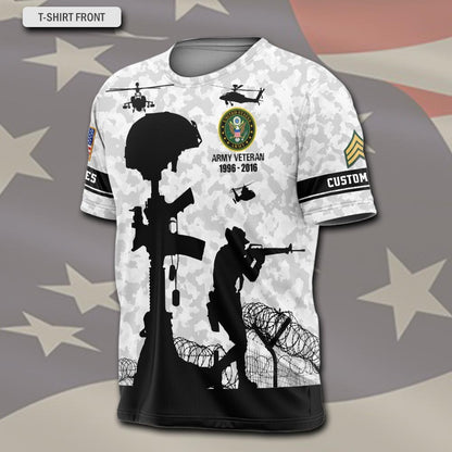 U.S Army – T-shirt – I SERVED MY COUNTRY.WHAT DID YOU DO?