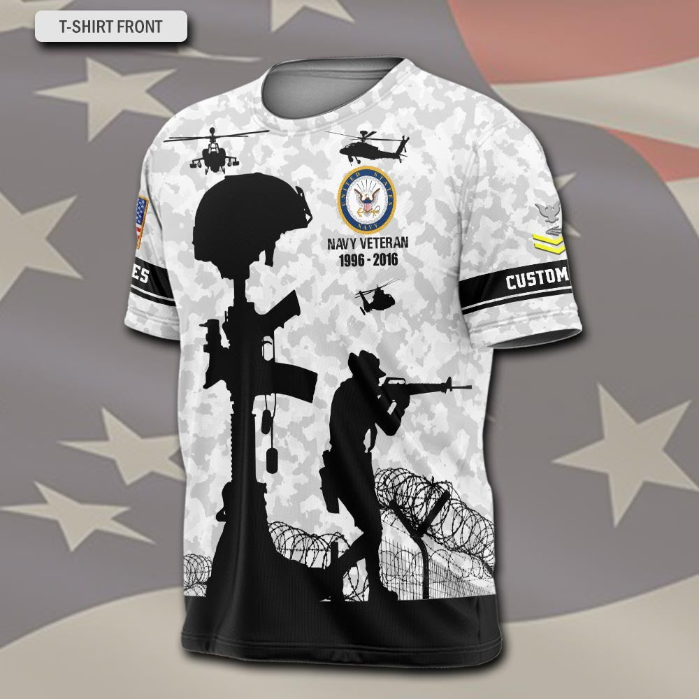 U.S Navy – T-shirt – I SERVED MY COUNTRY.WHAT DID YOU DO?