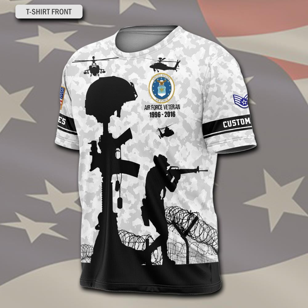 U.S Air Force – T-shirt – I SERVED MY COUNTRY.WHAT DID YOU DO?