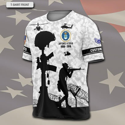 U.S Air Force – T-shirt – I SERVED MY COUNTRY.WHAT DID YOU DO?