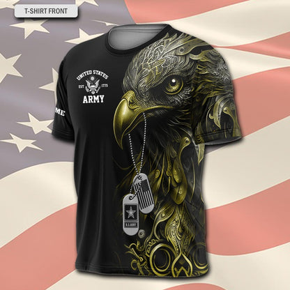 U.S Army – T-shirt – IN GOD WE TRUST-GUNS ARE JUST BACKUP