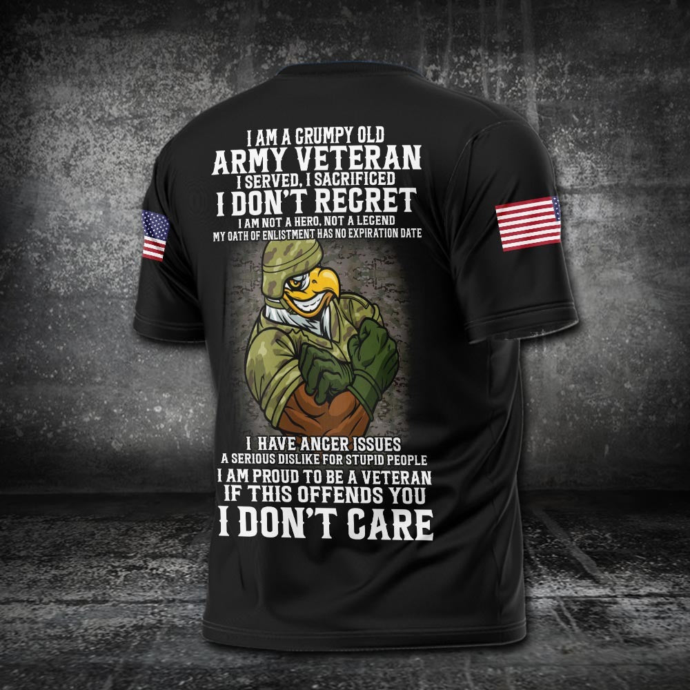U.S Army – T-shirt – PROUD TO BE A VETERAN