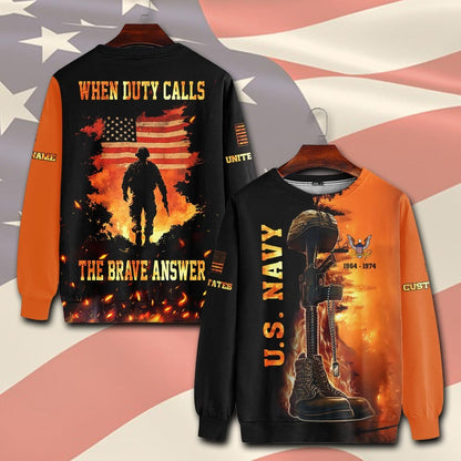 U.S Navy – T-shirt – When duty calls