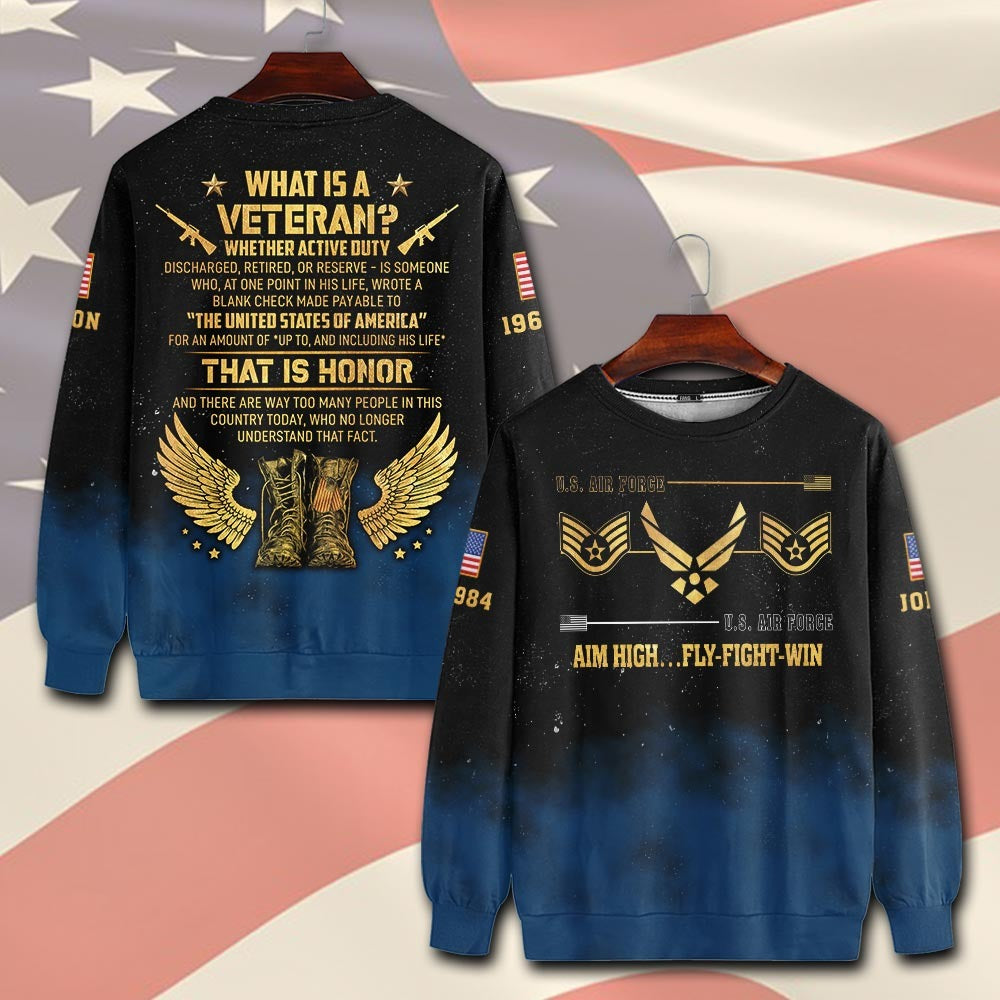 U.S Air Force – T-shirt – What is a Veteran?
