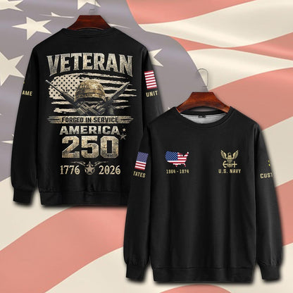 U.S Navy – T-shirt – Grunge Veteran Emblem