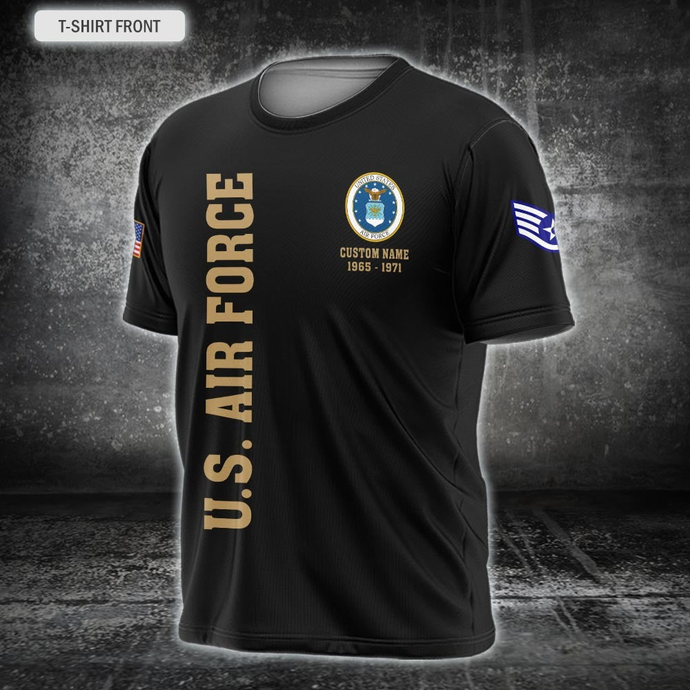 U.S Air Force – T-shirt – Veteran Never Ends