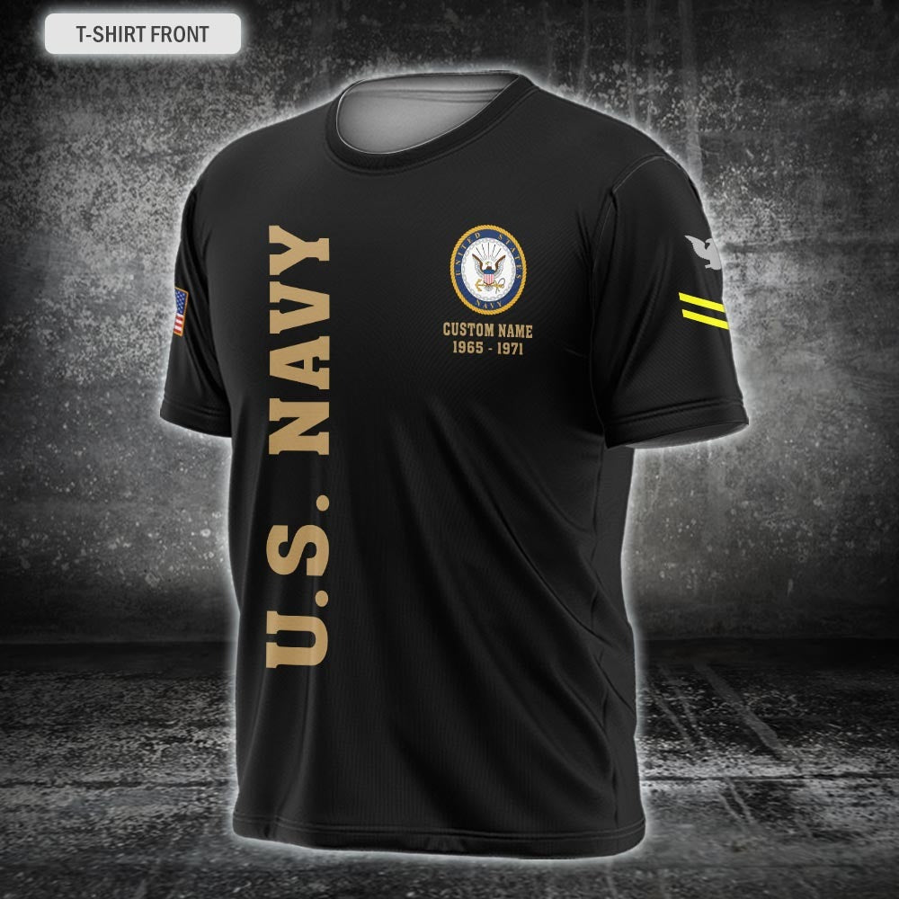 U.S Navy – T-shirt –  Veteran Never Ends