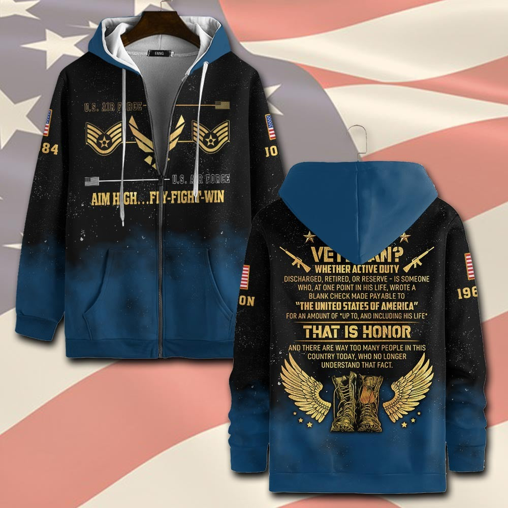 U.S Air Force – T-shirt – What is a Veteran?