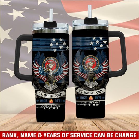 US Coast Guard – Tumbler 40oz - Liberty Stars & Stripes Eagle Mug