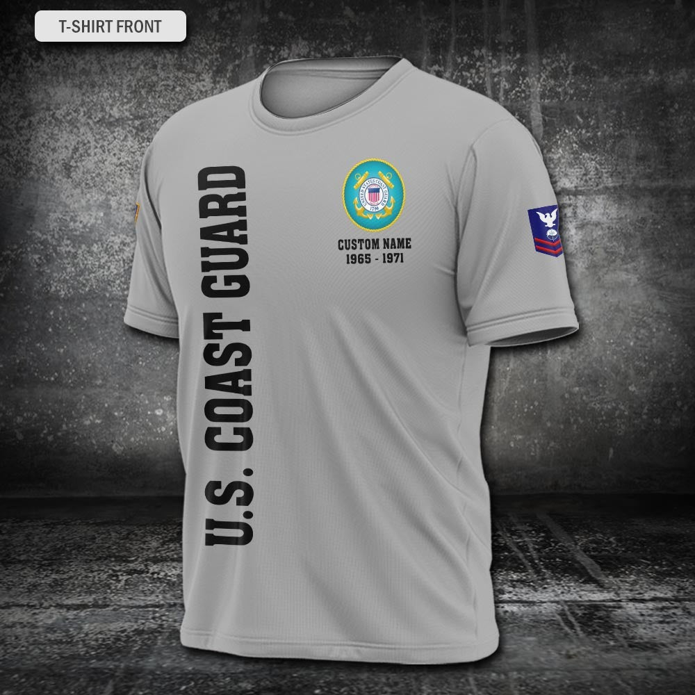 U.S Coast Guard – T-shirt – BEHIND EVERY OLD VETERAN THERE IS A STORY