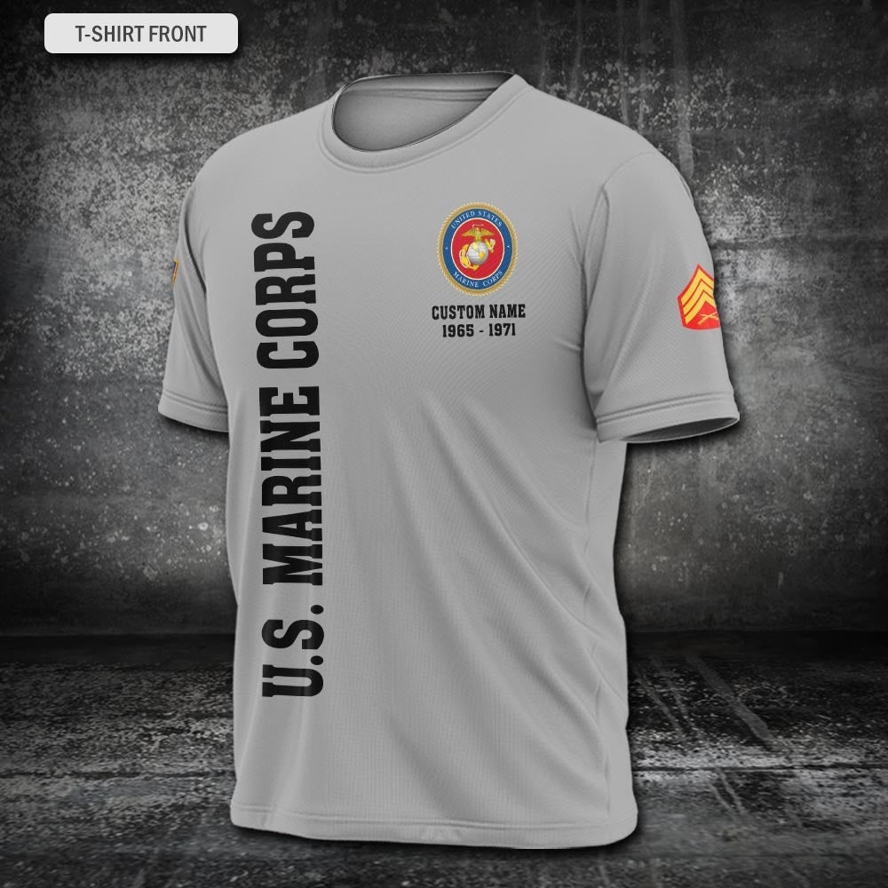 U.S Marine Corps – T-shirt – BEHIND EVERY OLD VETERAN THERE IS A STORY