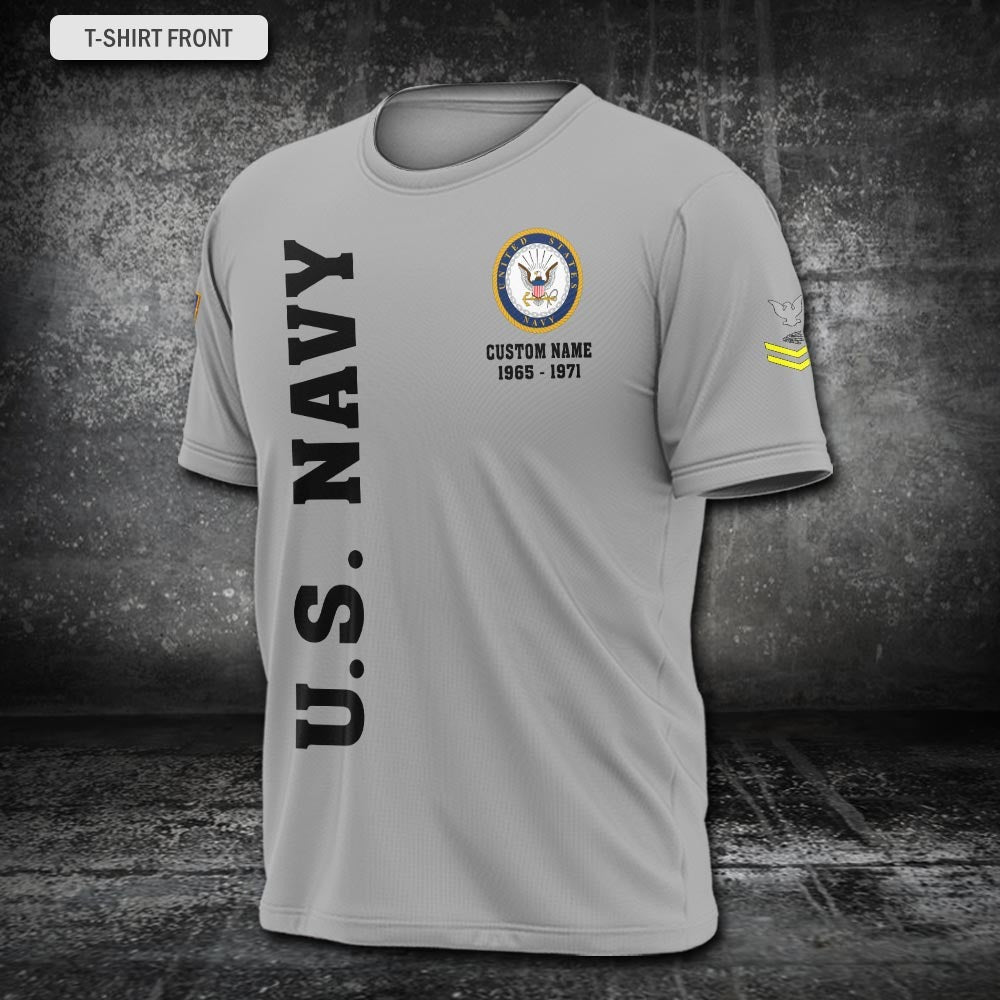 U.S Navy – T-shirt – BEHIND EVERY OLD VETERAN THERE IS A STORY