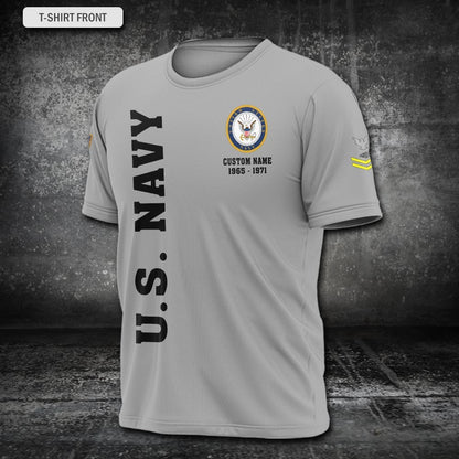U.S Navy – T-shirt – BEHIND EVERY OLD VETERAN THERE IS A STORY
