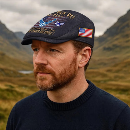 Custom U.S. Air Force Jeff Cap – Grumpy Old Vet