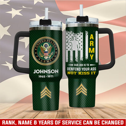 US Army – Tumbler 40oz - Honor Our Heroes