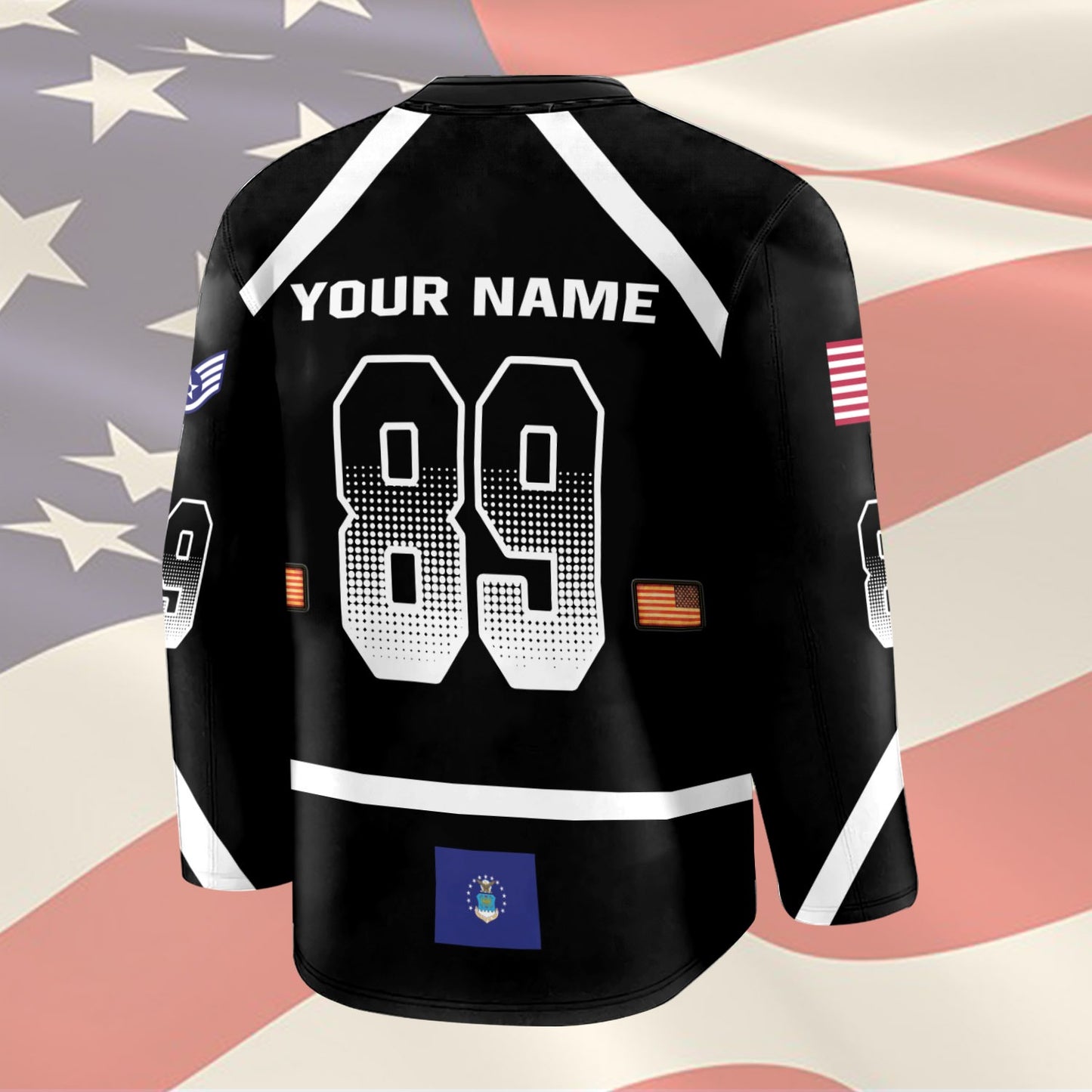US Air Force – Hockey Jersey – Tactical Number Jersey
