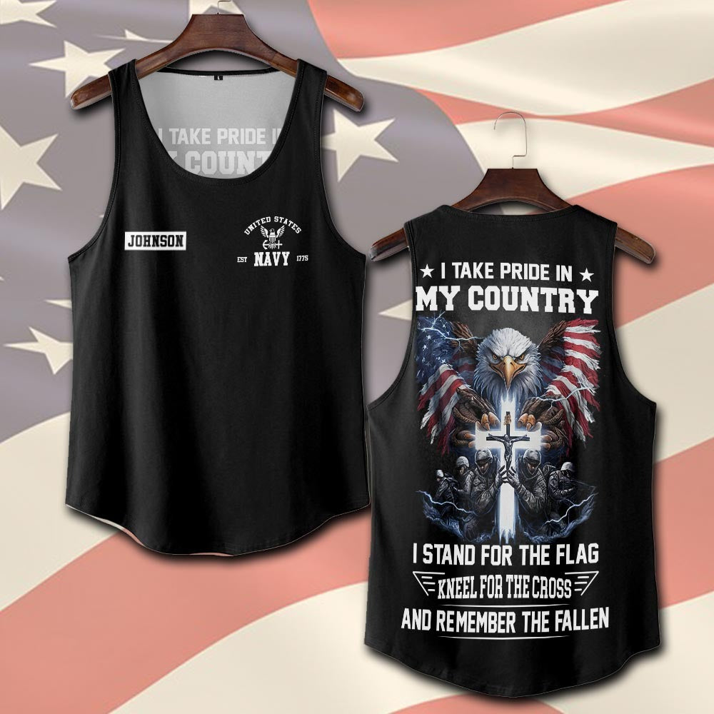 U.S Navy – T-shirt – I TAKE PRIDE IN MY COUNTRY