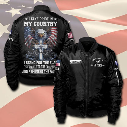 U.S Air Force – T-shirt – I TAKE PRIDE IN MY COUNTRY