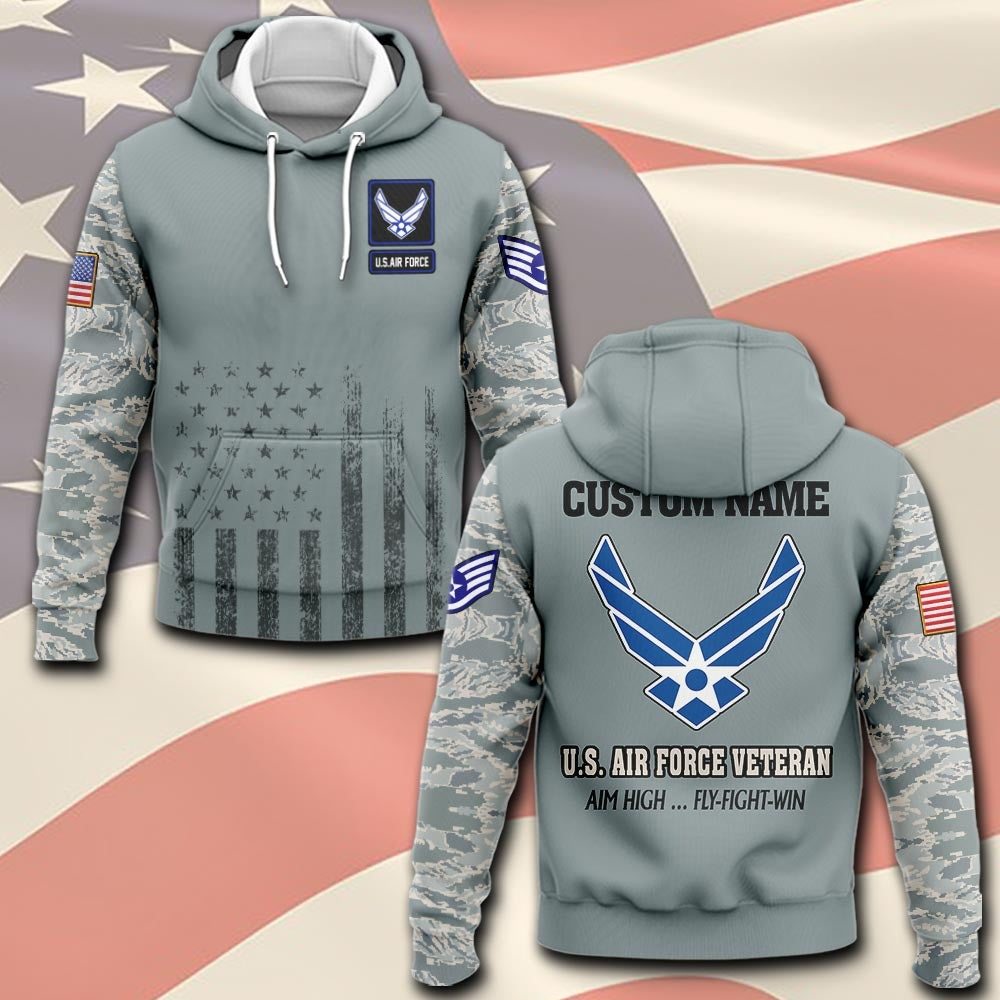 U.S Air Force – T-shirt – Camo Sleeve Heritage
