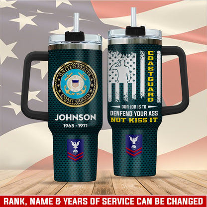 US Coast Guard – Tumbler 40oz - Honor Our Heroes
