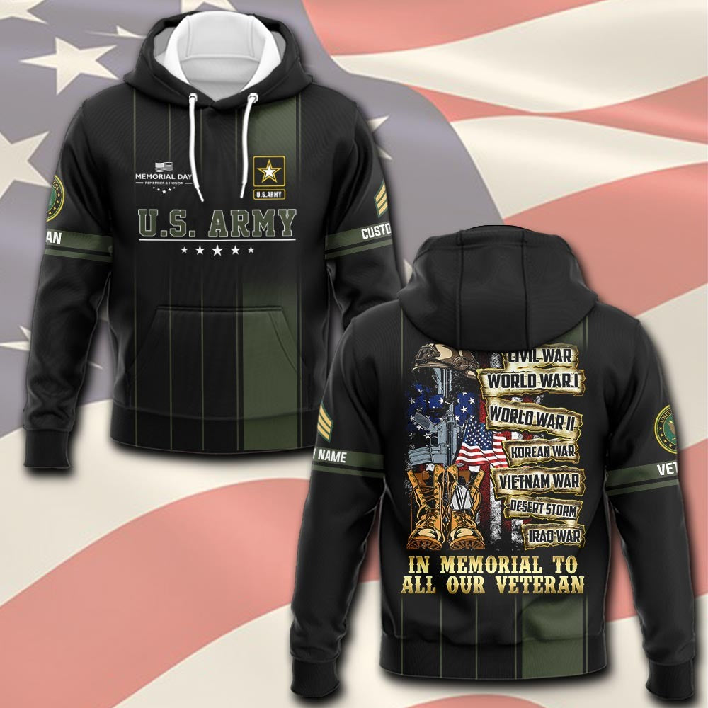 U.S Army – T-shirt –  Freedom Valor Tribute