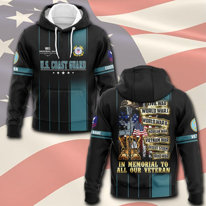 U.S Coast Guard – T-shirt – Freedom Valor Tribute