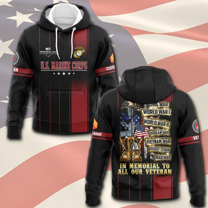 U.S Marine Corps – T-shirt – Freedom Valor Tribute