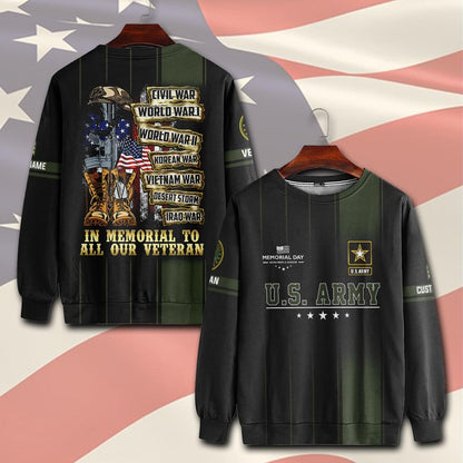 U.S Army – T-shirt –  Freedom Valor Tribute