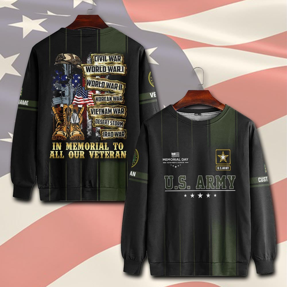 U.S Army – T-shirt –  Freedom Valor Tribute