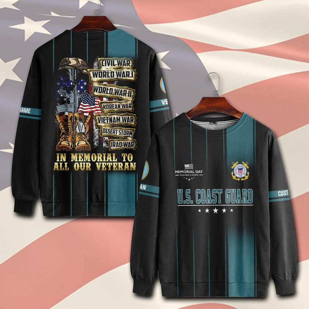 U.S Coast Guard – T-shirt – Freedom Valor Tribute