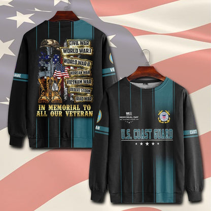 U.S Coast Guard – T-shirt – Freedom Valor Tribute