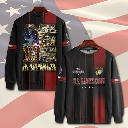 U.S Marine Corps – T-shirt – Freedom Valor Tribute