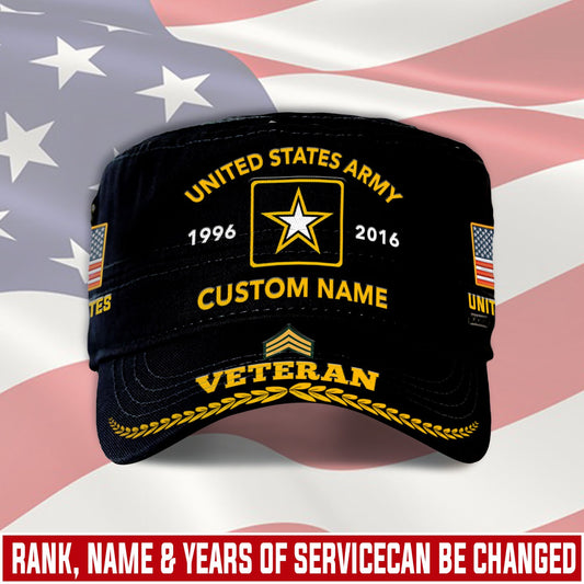 US Army – Military Cap – Proudly Served Veteran Military Cap