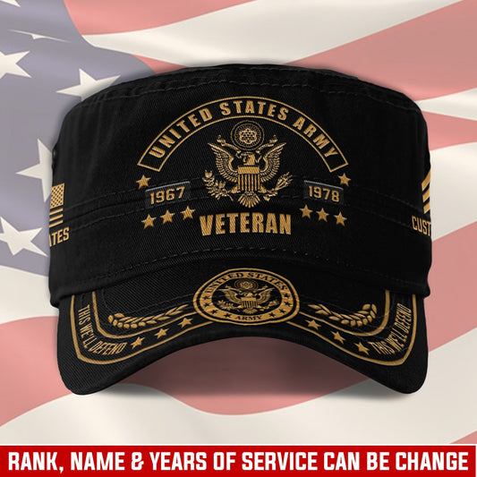 US Army – Military Cap – Classic Black