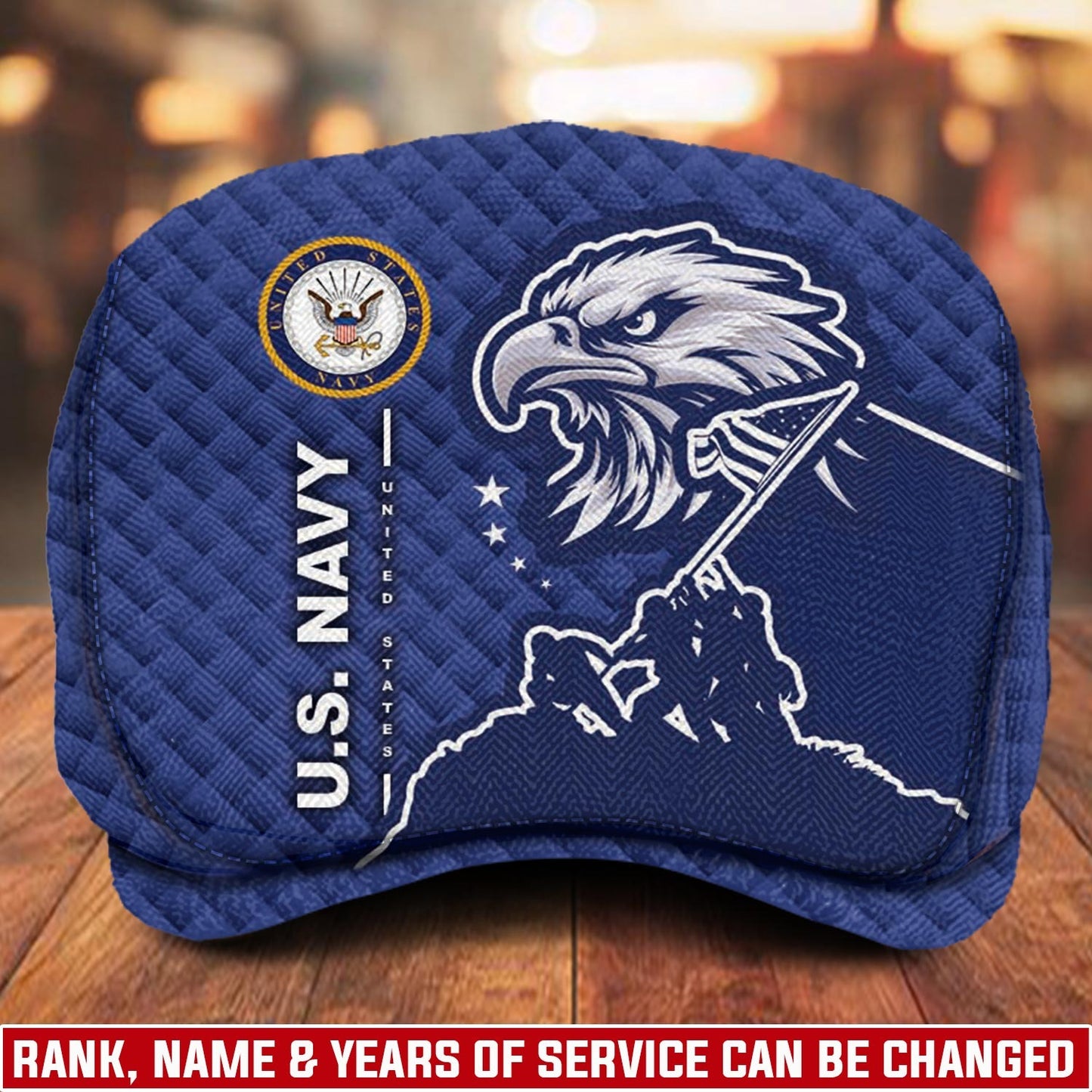 Custom U.S. Navy Jeff Cap – Eagle of Honor