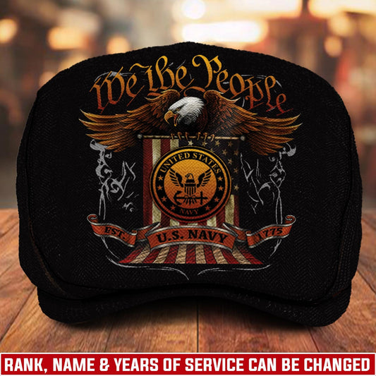 Custom U.S. Navy Jeff Cap – Service & Sacrifice