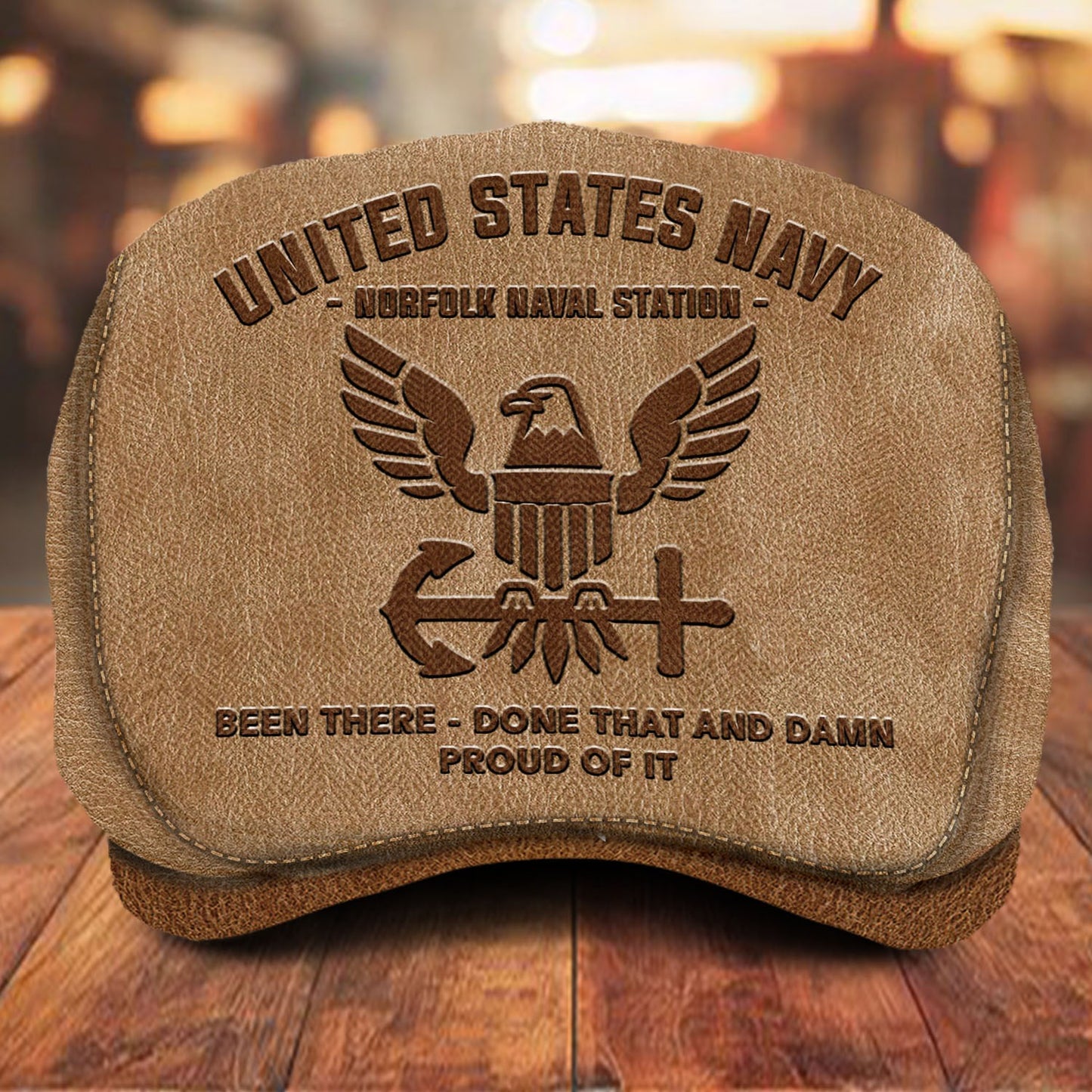 Custom U.S. Navy Veteran Jeff Cap – BEEN THERE - DONE THAT AND DAMN PROUD OF IT