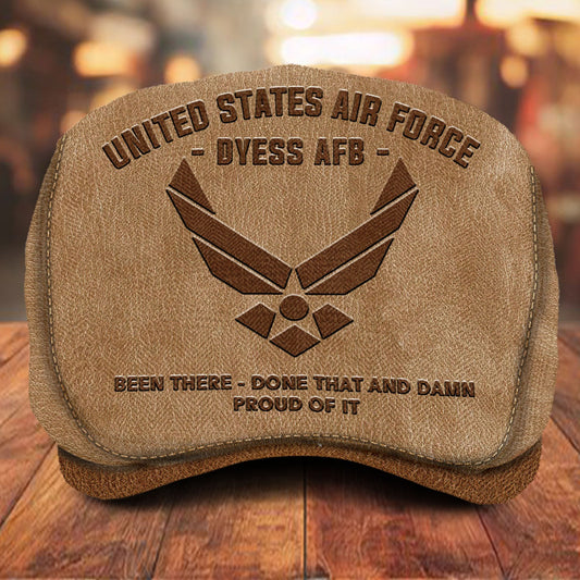 Custom U.S. Air Force Veteran Jeff Cap – BEEN THERE - DONE THAT AND DAMN PROUD OF IT