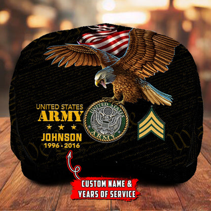 Custom U.S. Army Veteran Jeff Cap – American Eagle Valor