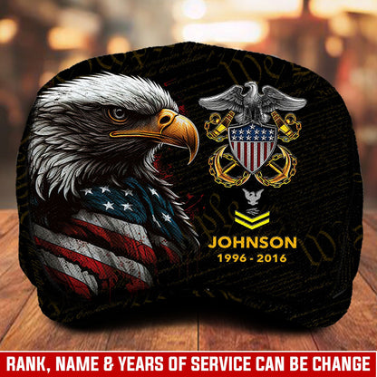 Custom U.S. Navy Jeff Cap – Semper Paratus