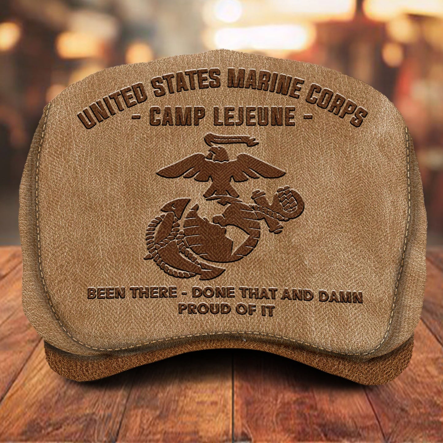 Custom U.S. Marine Corps Jeff Cap – BEEN THERE - DONE THAT AND DAMN PROUD OF IT