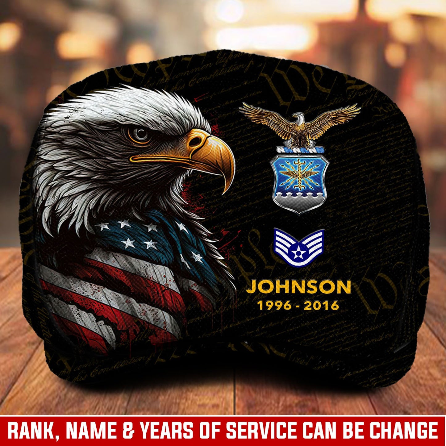 Custom U.S. Air Force Jeff Cap – Semper Paratus