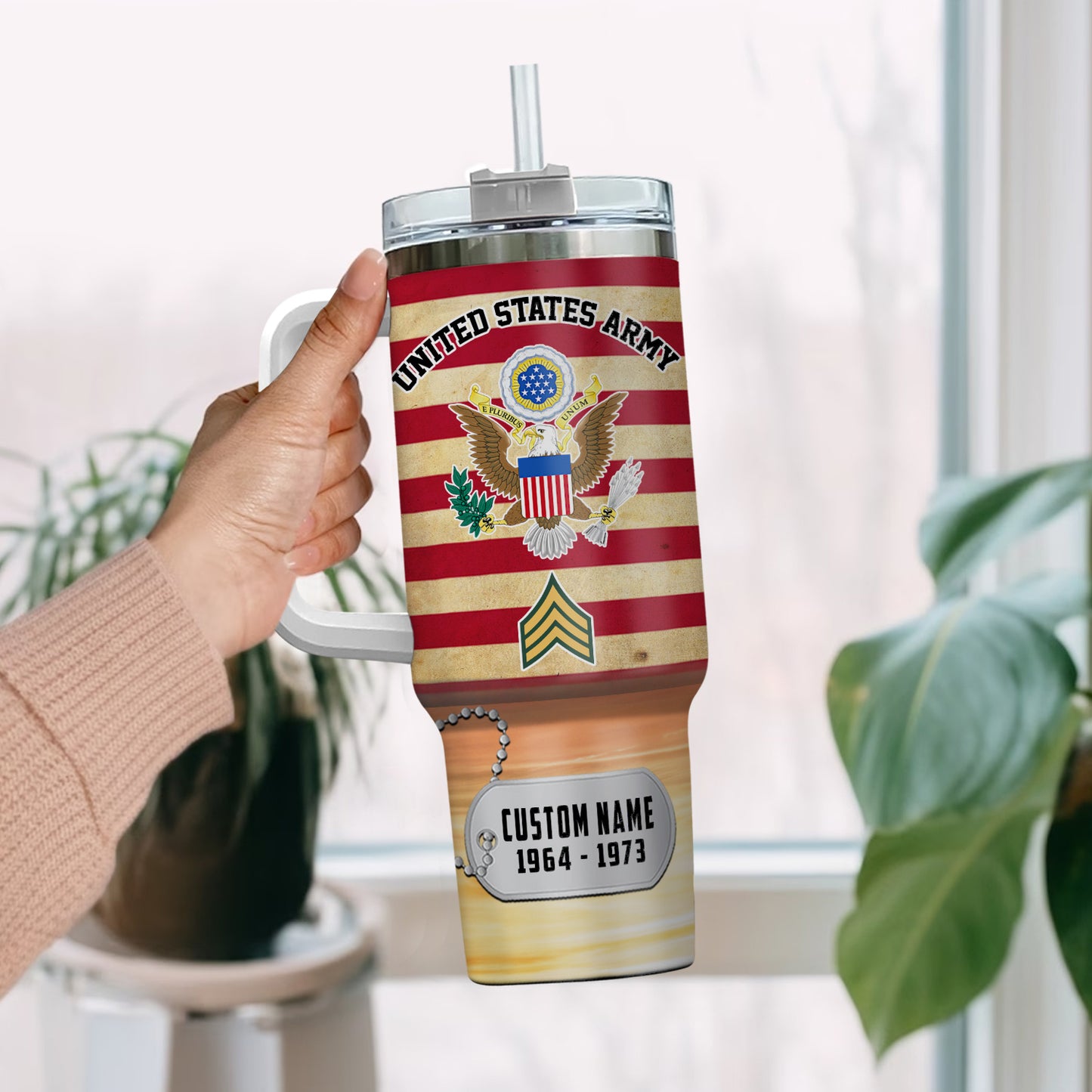 US Army – Tumbler 40oz - Home Of The Free